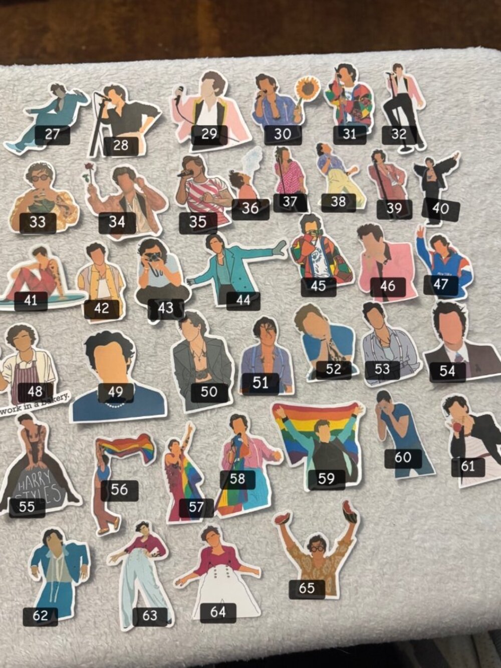 Handmade Harry Style Sticker Packs - Picture 13 of 13
